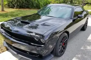 Headlight Restoration — Before & After (Dodge Hellcat)