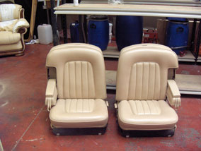 Leather Color Change After – Rolls Royce Cream Interior